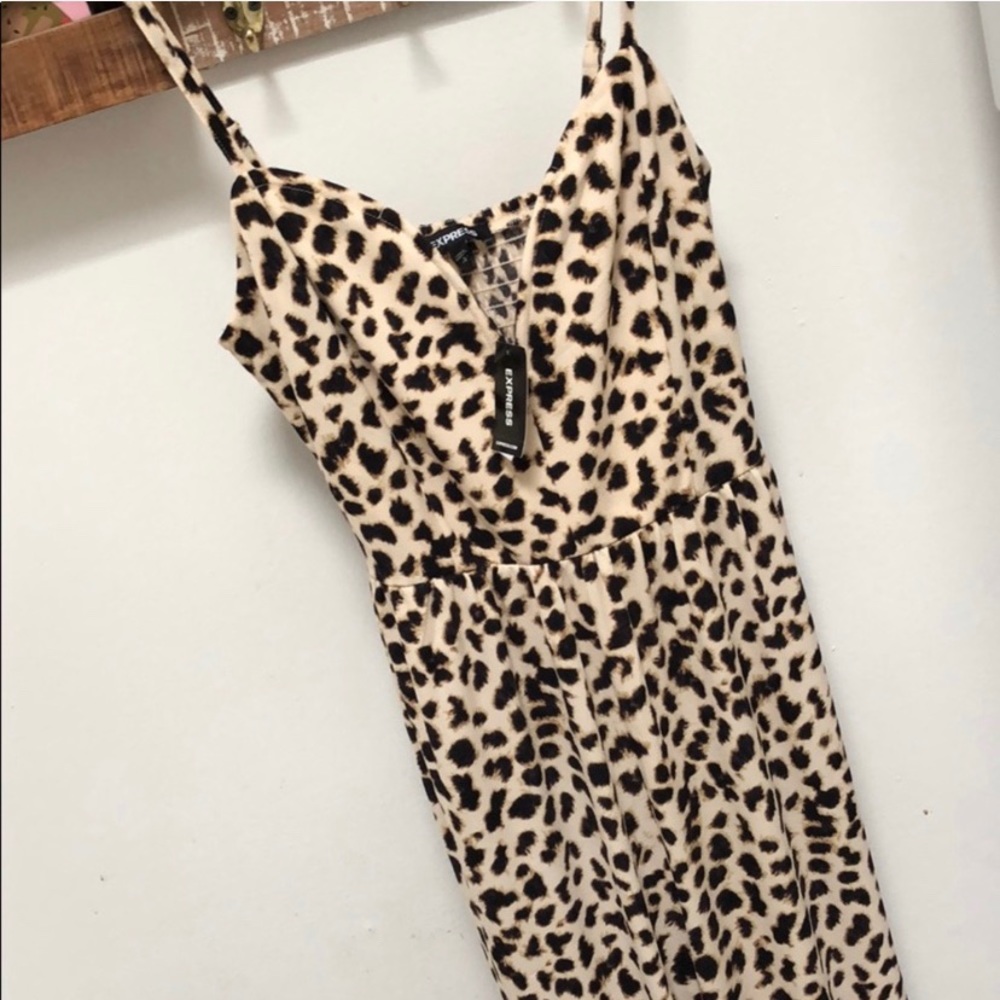 Express Cheetah/Leopard Jumpsuit!!